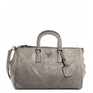 Prada Calf Ombre Bauletto Ghiacco Sfumato tote crossbody tote bag